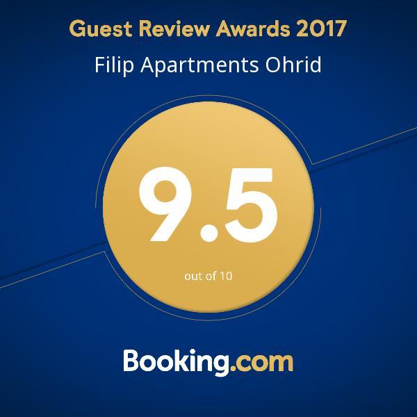 Filip Apartments Οχρίδα Εξωτερικό φωτογραφία